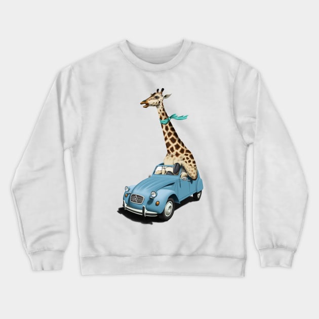 Riding High Crewneck Sweatshirt by RobArt